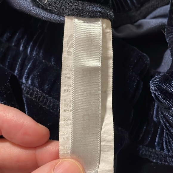 Fabletics Women’s Luxe Velour Joggers Small Blue Loungewear Gorpcore Activewear - Picture 11 of 17